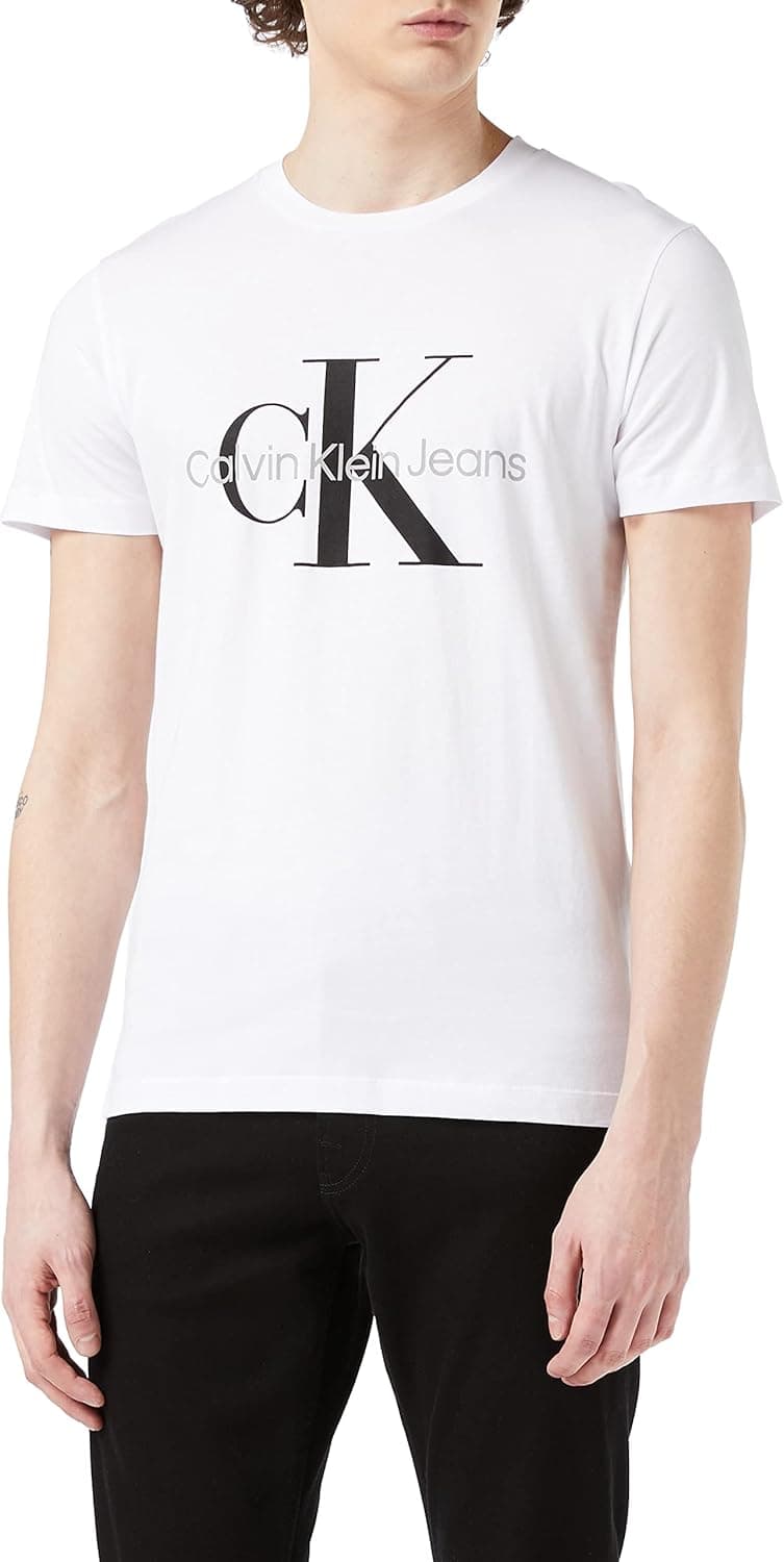 Calvin Klein Core Monologo Slim tee J30j320935 T-shirt para homem