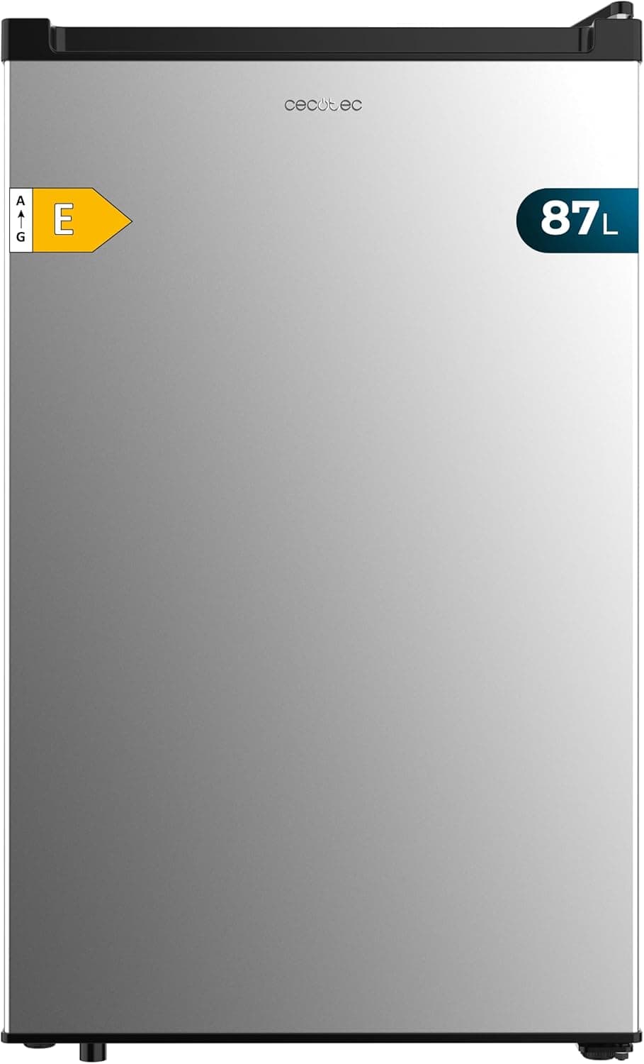 Cecotec Bolero CoolMarket TF 87 | Congelador vertical de bancada 87 L inox baixo consumo