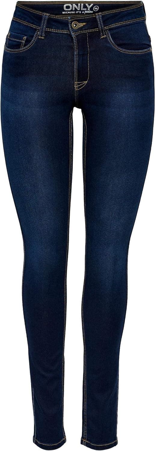 Only Onlultimate King Reg Skinny Fit Jeans, Calças de ganga para mulher