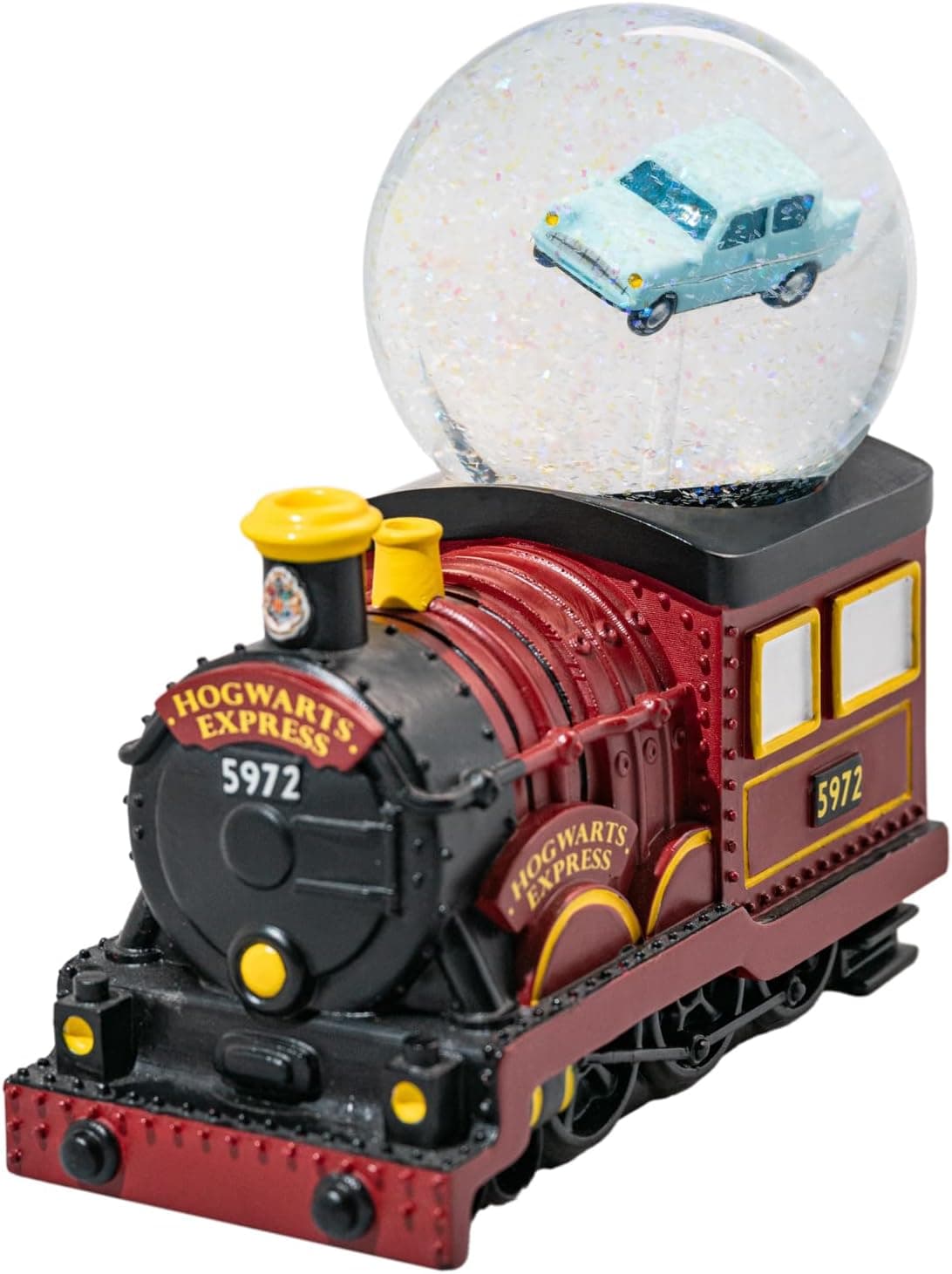 Bola de neve Harry Potter Figura - Decoração de Natal Harry Potter: Presentes de Harry Potter | Bola de vidro: Bolas de cristal com neve Natal, Merchandising Harry Potter oficial