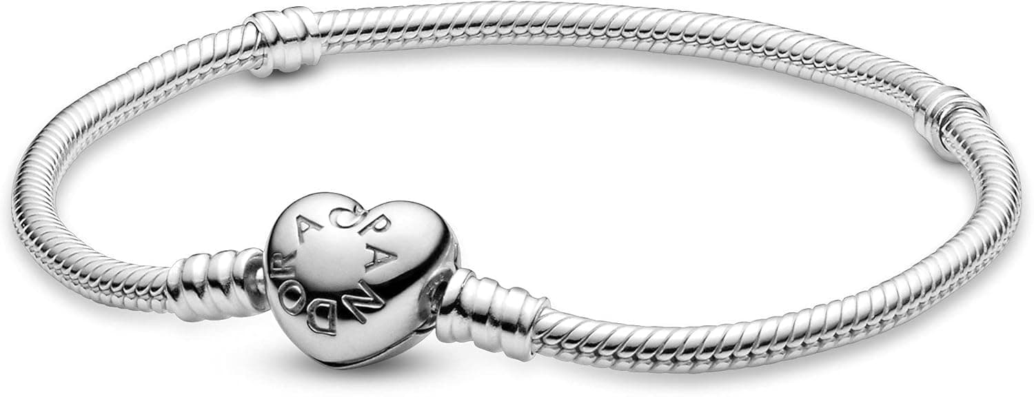 PANDORA. Momentes. Pulseira de jóias 590719., Prata