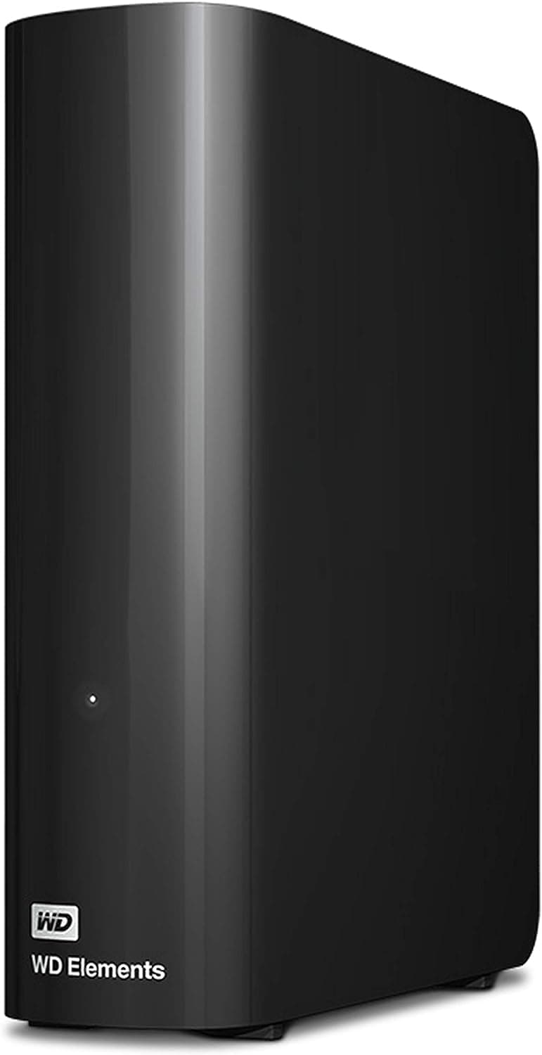 WD Elements 18 TB Disco rígido externo de secretária, compatibilidade USB 3.0, Plug-and-Play solução para facilitar o armazenamento adicional das suas fotos, músicas, vídeos e arquivos importantes
