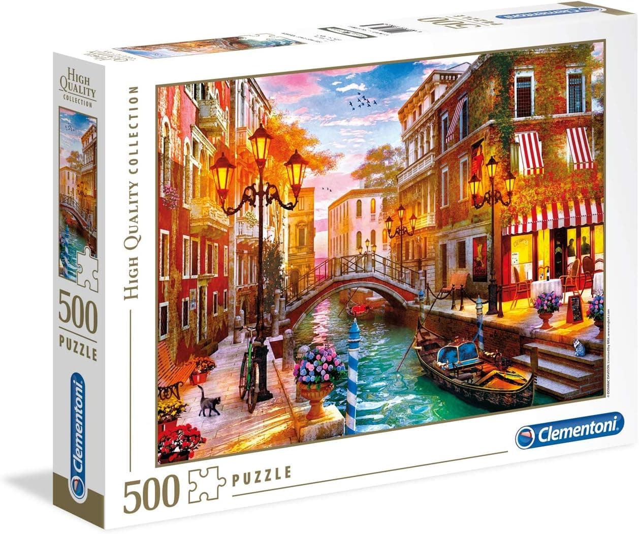 Clementoni 35063 | Puzzle de 500 peças Pôr do Sol em Veneza