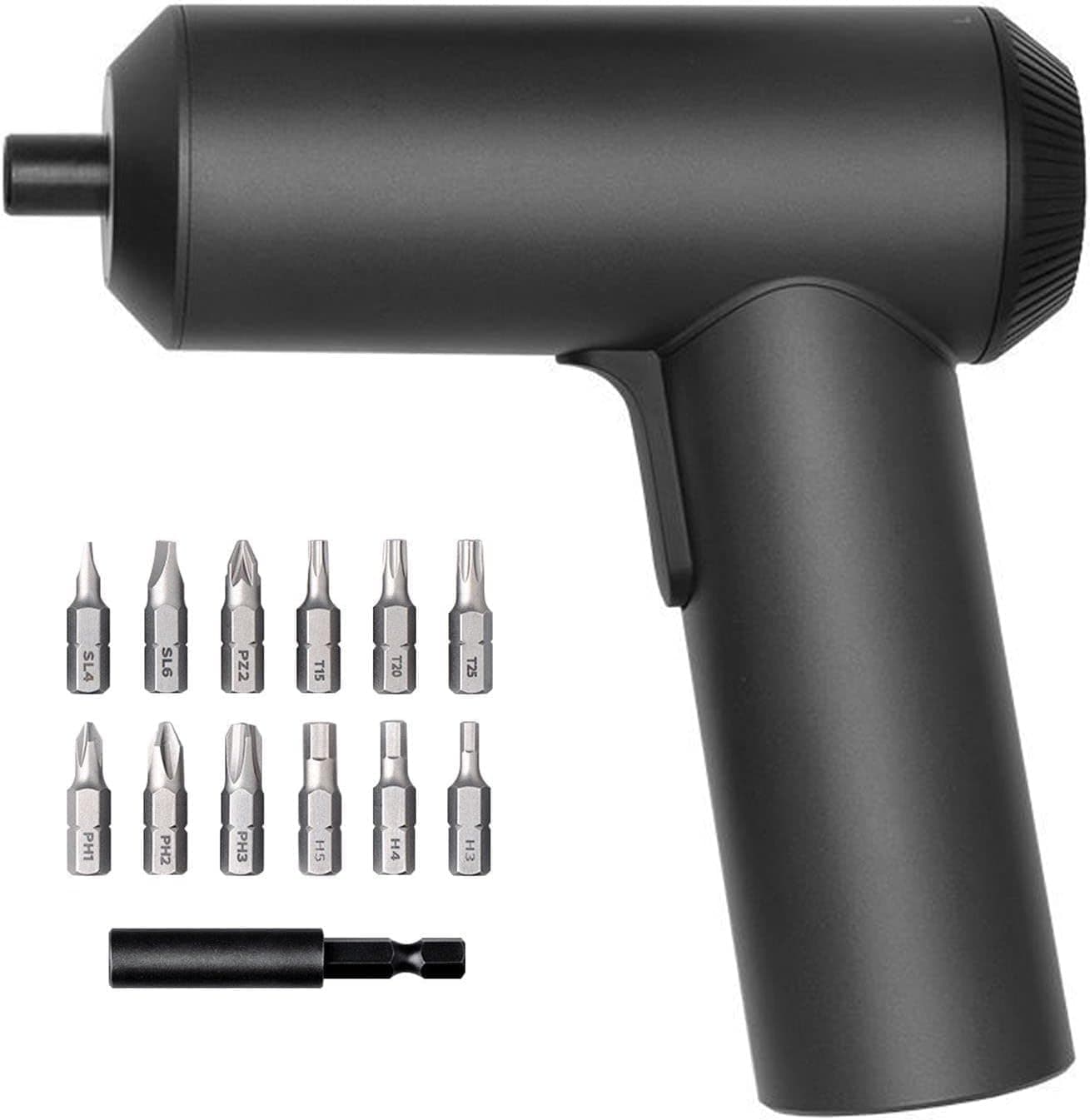 Xiaomi Mi Cordless Screwdriver Chave de fenda sem fio, 12 pontas de precisão, preto