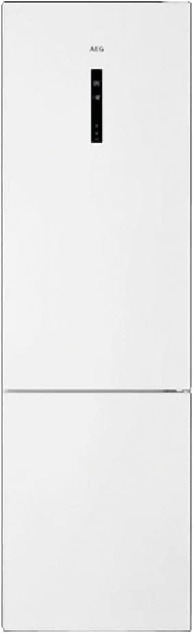 AEG RCB636E5MW Frigorífico Combi, instalação gratuita, 2,01 m, CustomFlex, sistema de refrigeração de 360 graus, tecnologia Twintech, sistema MultiFlow, Display LED, gaveta ExtraChill, luzes LED