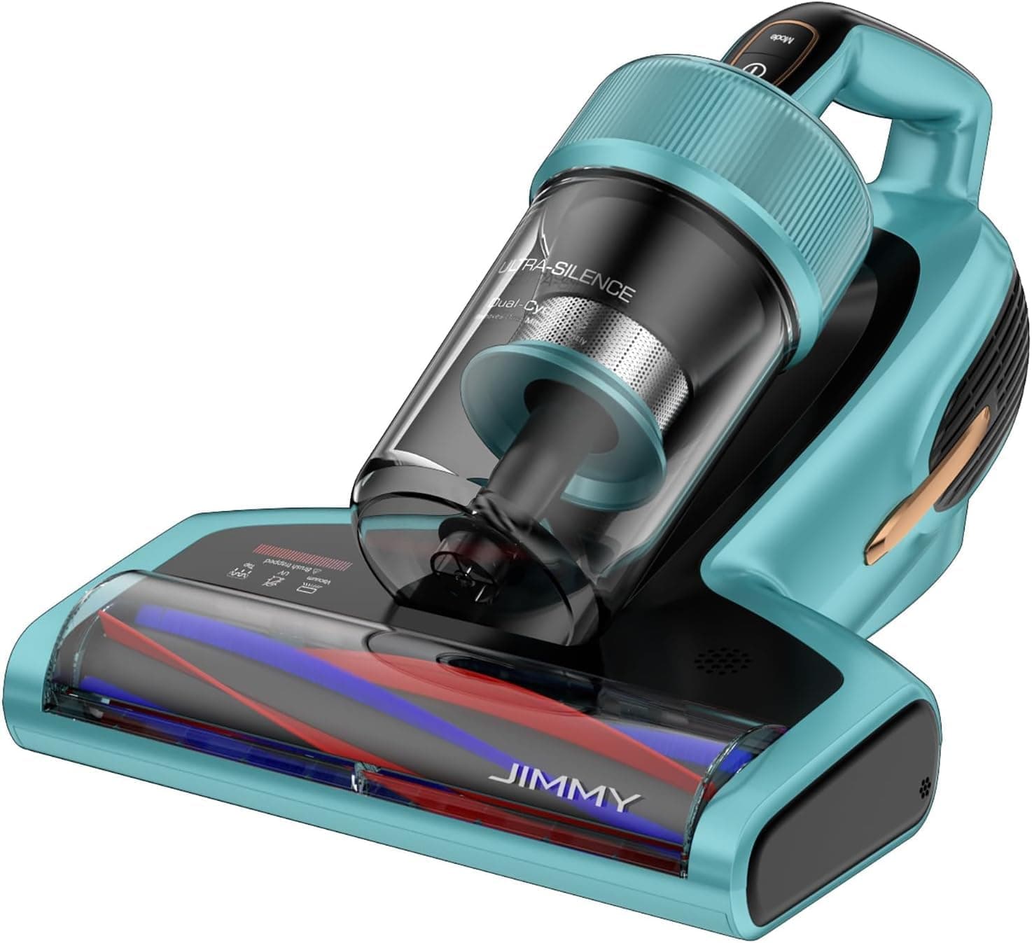 Jimmy BX7 Pro Aspirador antiácaros 700 W, aspirador de mão com esterilizador UV Lamp e ultra-sónica, sensor inteligente de sujidade, para colchões, cama e sofás
