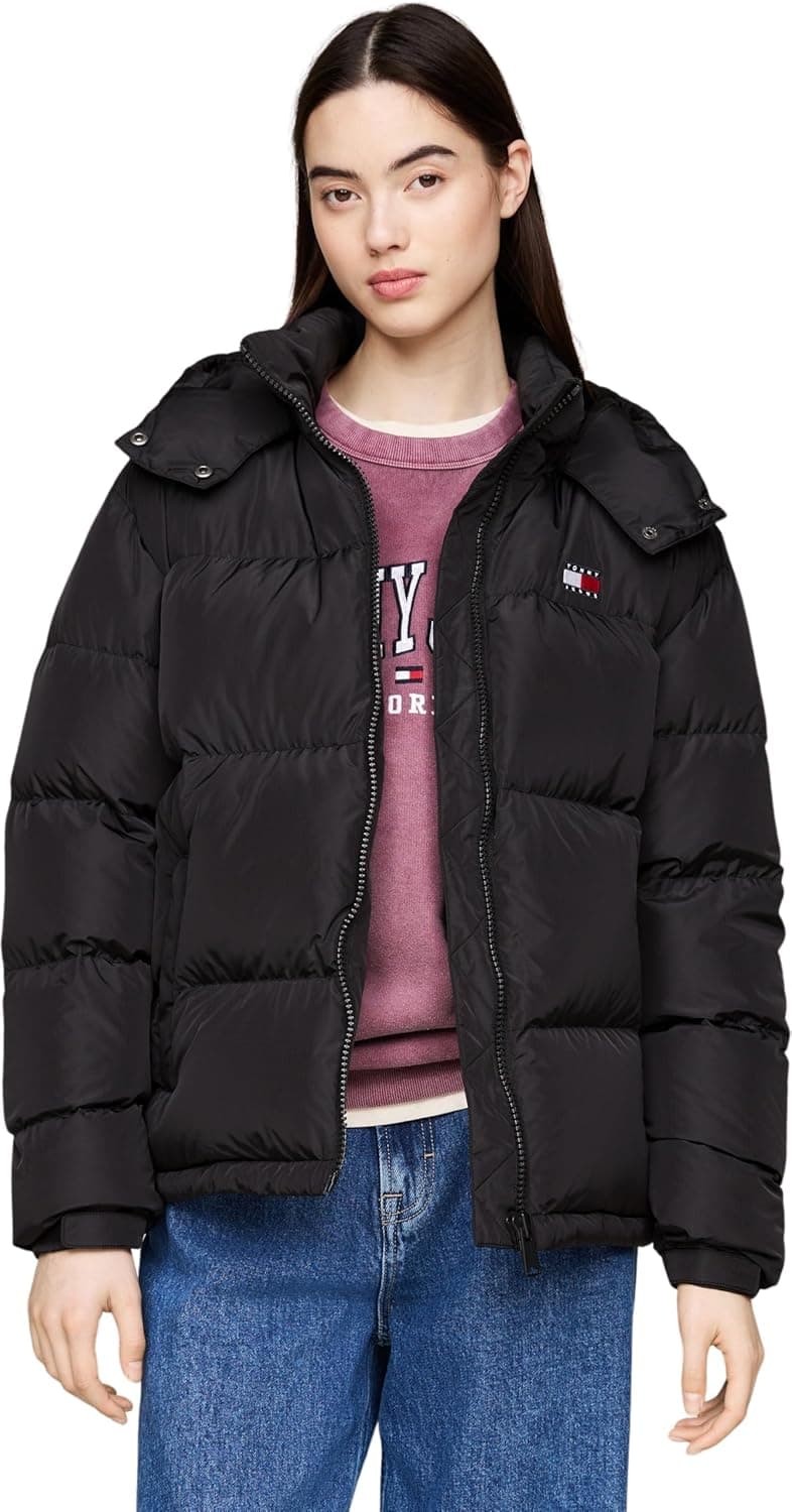 Tommy Jeans Casaco acolchoado para mulher Alasca impermeável