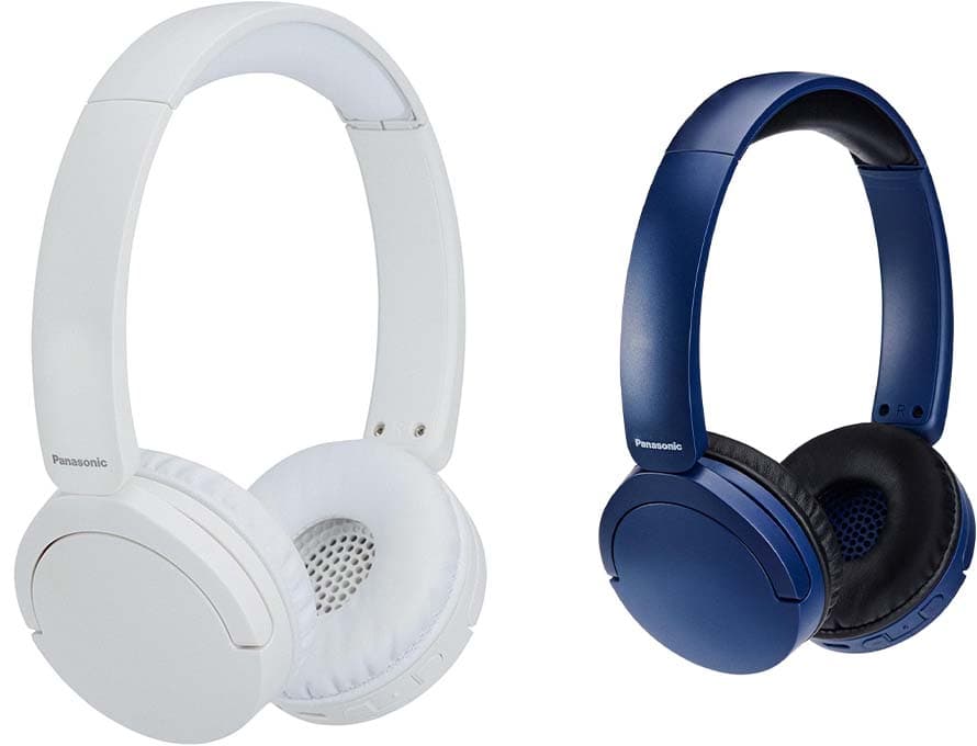 Panasonic RB-HF630BE-A Street Auriculares sem fios, murais, microfone integrado, Bluetooth 5.3, multiponto, design giratório, até 72 horas de reprodução, USB-C