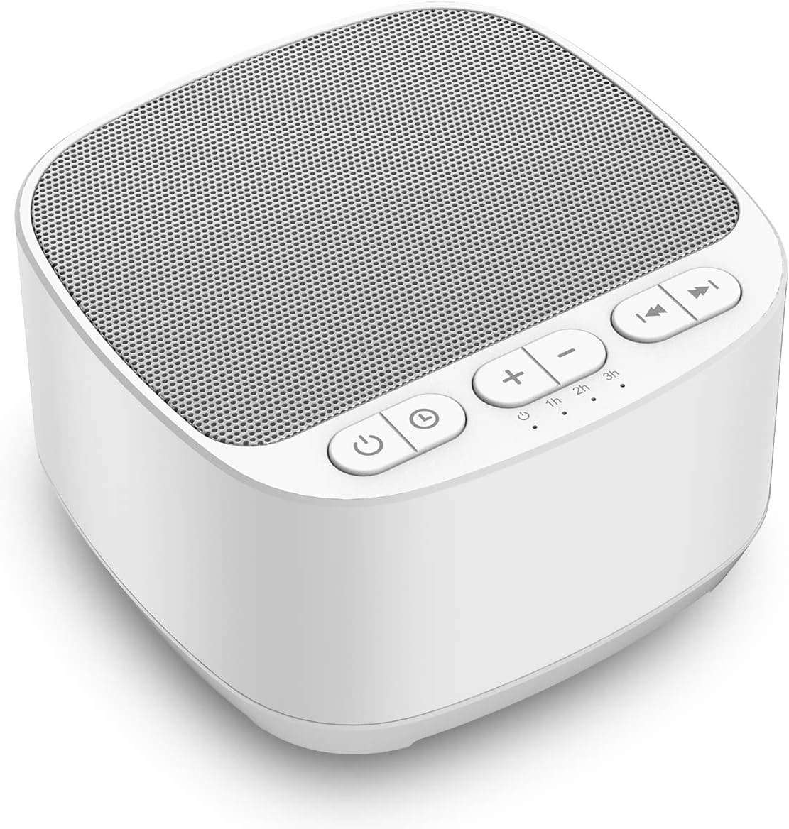 Magicteam Máquina de ruído branco com 40 sons relaxantes naturais e função de memória, 32 níveis de volume, temporizador de sono, terapia sonora para bebés, crianças e adultos 