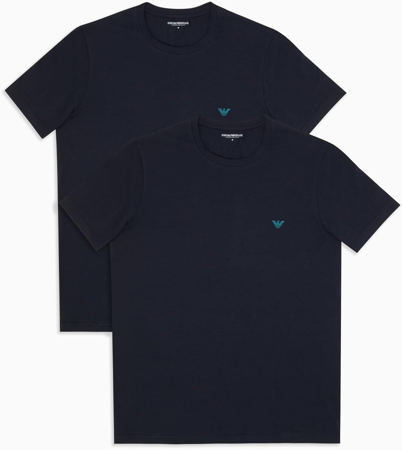 Emporio Armani T-shirts para homem, pack de 2