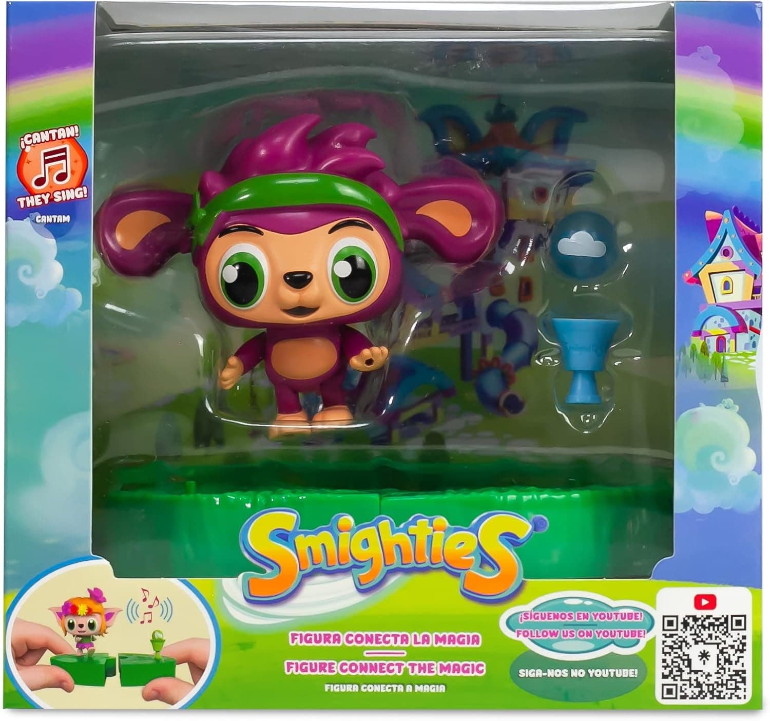 Bizak, Figuras conectam a magia de Smighites (Zip), figuras musicais de 8 cm com joia mágica, se unir as bases cantarão em coro