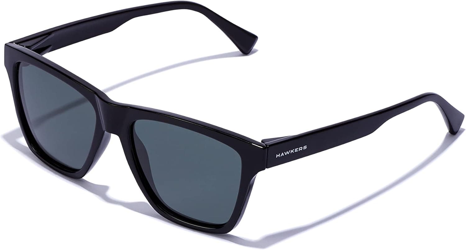 HAWKERS One LS Rodeo | Óculos de sol polarizados unissexo com lentes cinzentas e armação preta