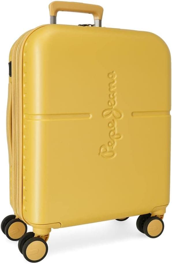 Pepe Jeans Mala de cabine de 40 cm x 55 cm x 20 cm (rodas e alça incluídas). Capacidade de 37L e pesa 2,8 kg