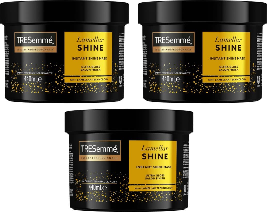 Tresemmé Máscara Lamellar Shine 440 ml x 3