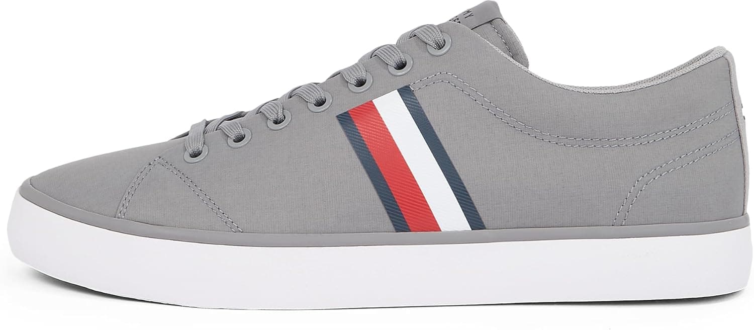 Tommy Hilfiger TH Hi Vulc Low Core Stripes Mesh | Sapatilhas para homem