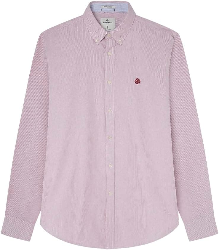 SPRINGFIELD LS Stripe | Camisa oxford às riscas para homem