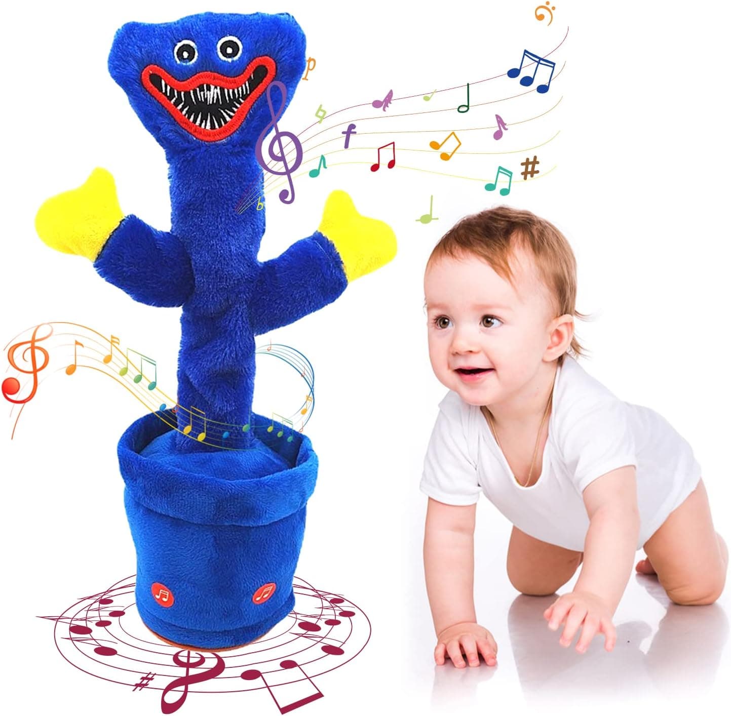 YISKY Brinquedo de Cactus, brinquedo de peluche dançarino, cato dançarino, cato eletrónico, divertido canto e dança de actus, peluche de cato para dançar, brinquedo de peluche de cato para crianças