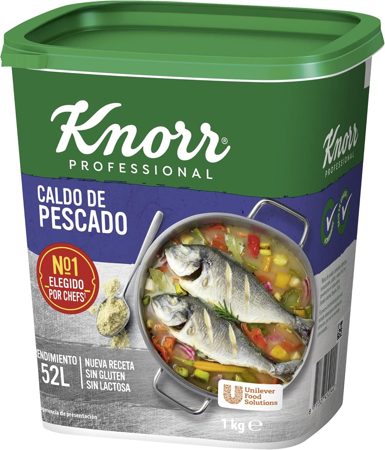 Knorr Caldo de peixe temperado 1000 g