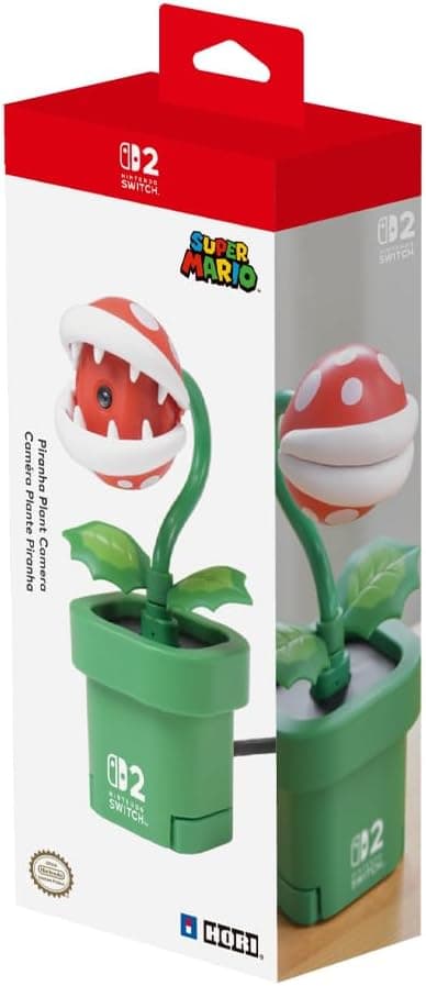 Nintendo Piranha Plant | Câmara para Nintendo Switch 2