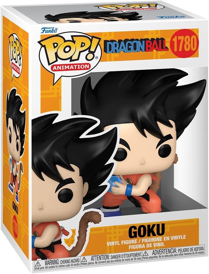 Funko Pop! Animation: Dragon Ball - Goku - (Kame) - Figura de vinil colecionável - ideia de presente - Mercadoria Oficial - Brinquedos para crianças e adultos - Fãs de Anime - Boneco para