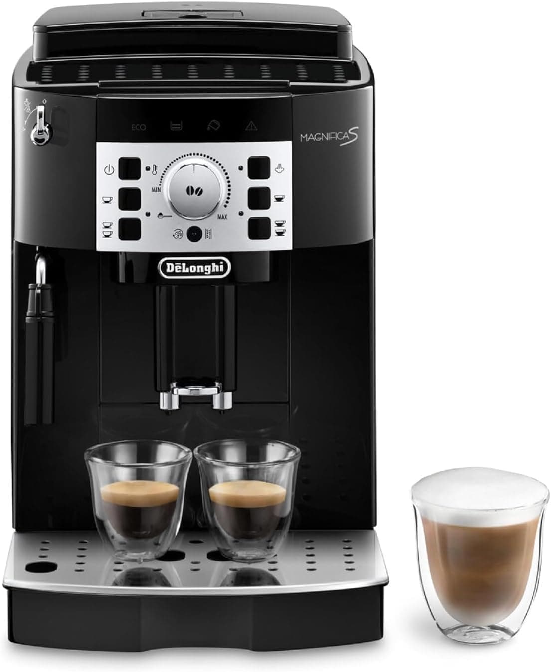 De'Longhi Magnifica S ECAM 22.110.B | Máquina de café automática com sistema de limpeza e painel soft touch