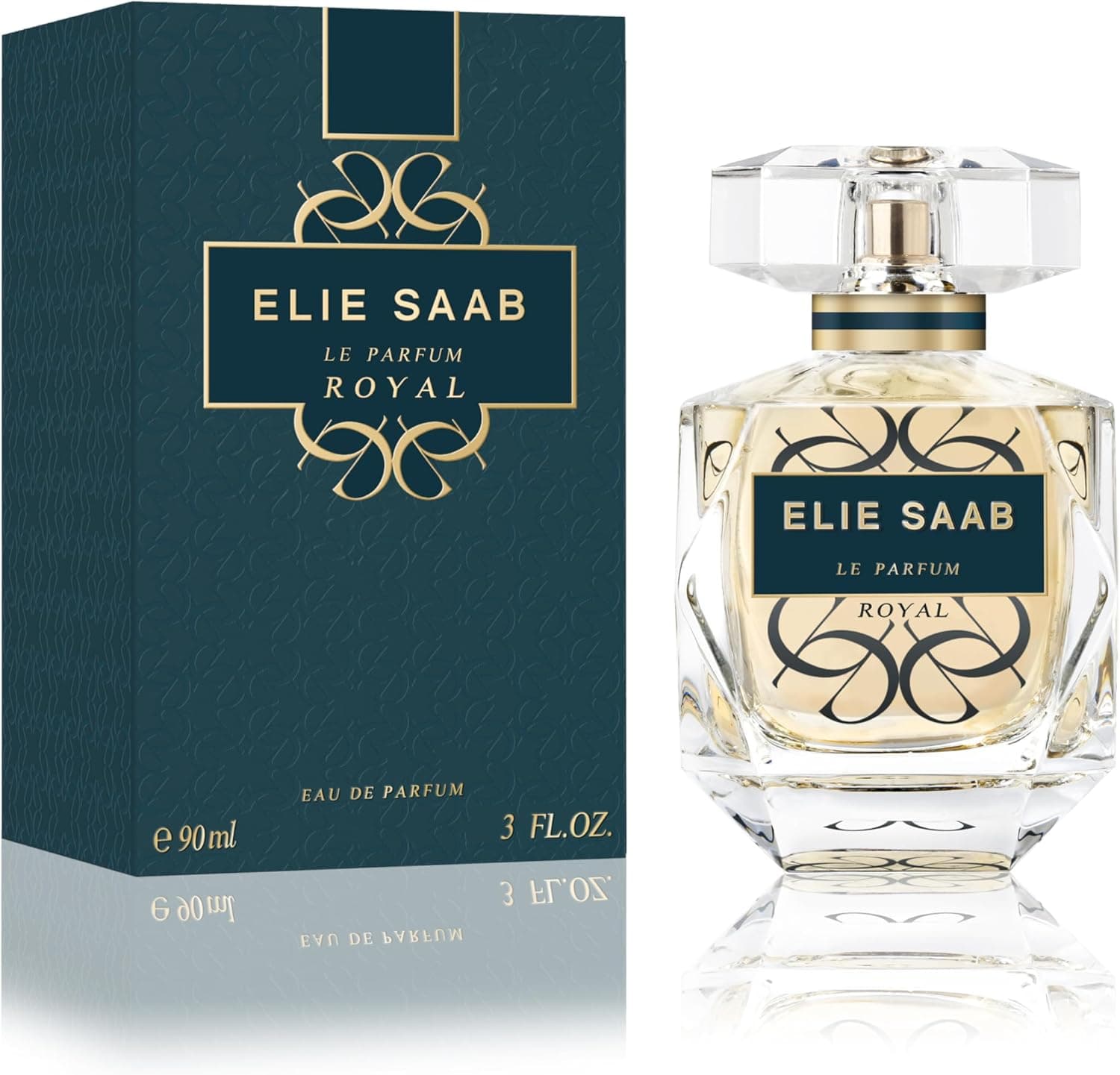 Elie Saab Le Parfum Royal | Eau de parfum feminino notas de mandarina rosa e âmbar 90 ml