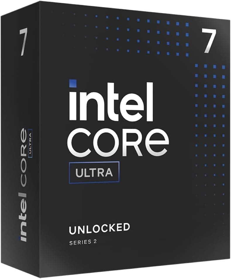 Intel® Core™ Ultra 7 processador para computadores de mesa de 265 K, 20 núcleos (8 P-Cores + 12 E-Cores) até 5,5 GHz