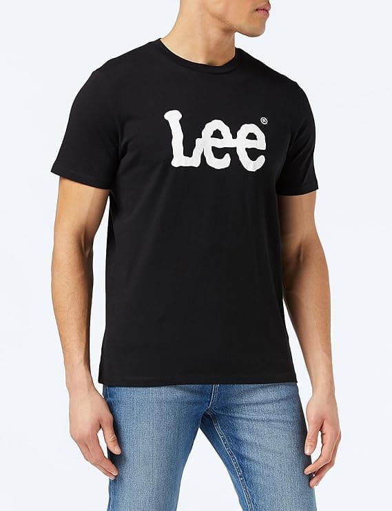 Lee Wobbly Logo tee t-shirt para homem S