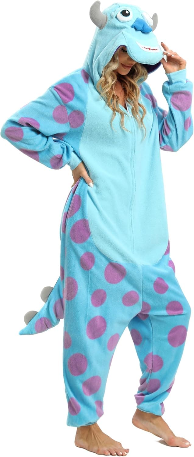 LBJR Pijama inteiro animais carnaval unissexo Onesie Kigurumi disfarce animal adulto