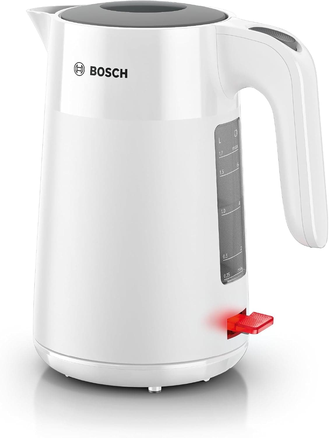 Bosch MyMoment TWK2M161 | Fervedor elétrico 1,7 L com filtro anti-impurezas e tripla segurança