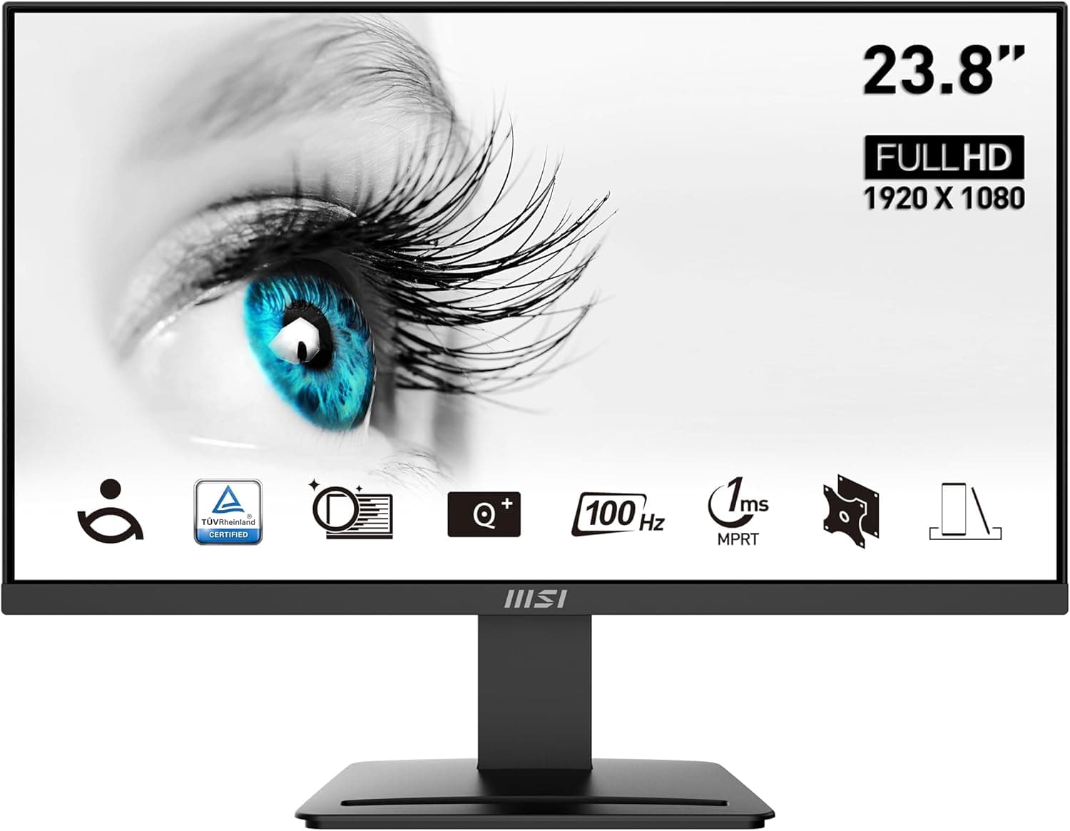 MSI MP2412 Monitor FHD 1080p, 100 Hz, 23.8''