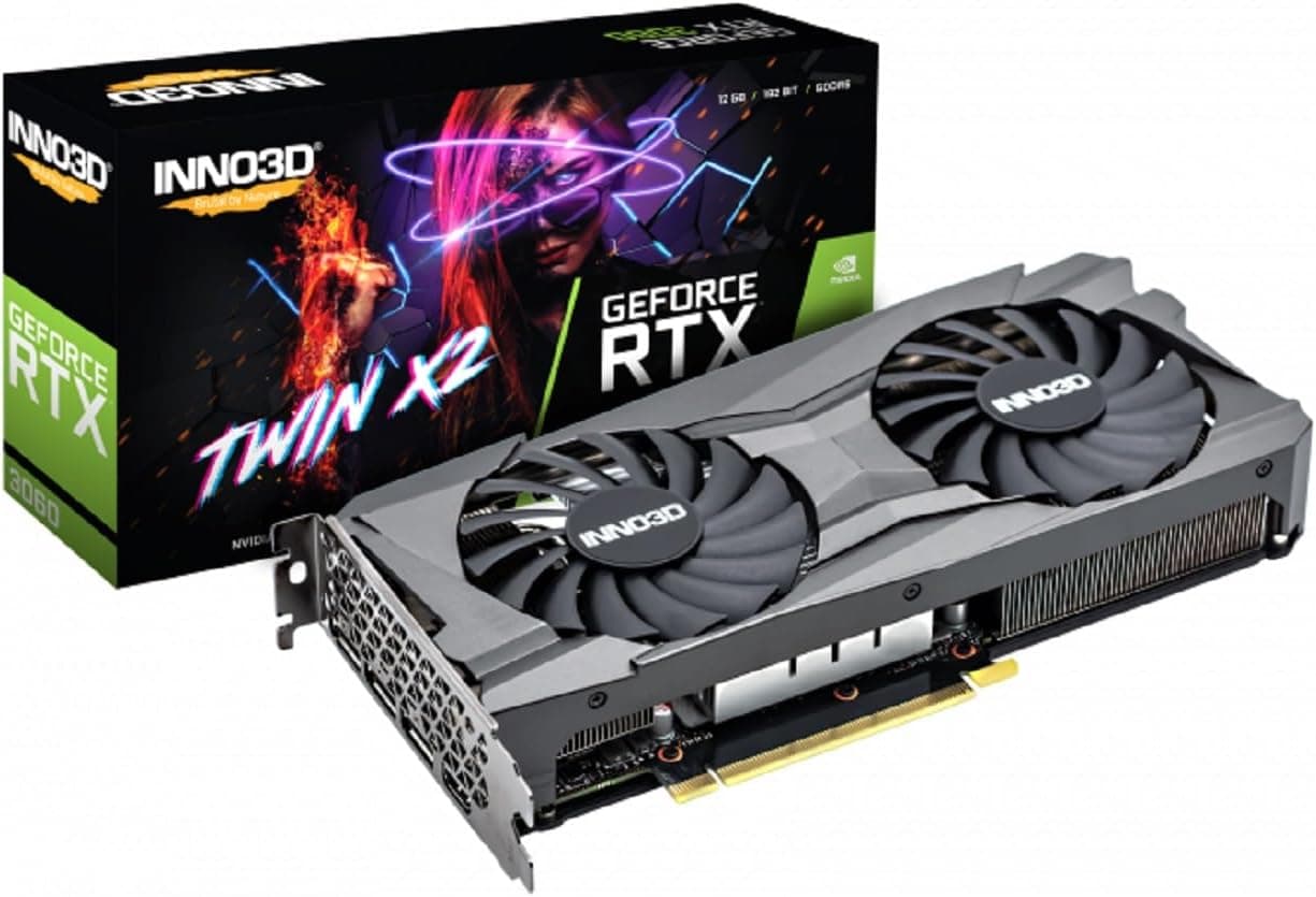 Inno3D GEFORCE RTX 3060 TWIN X2 NVIDIA 12 Go GDDR6