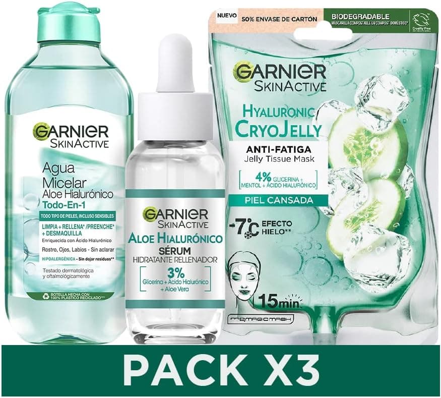 GARNIER Pack HA Hidratação Rotina