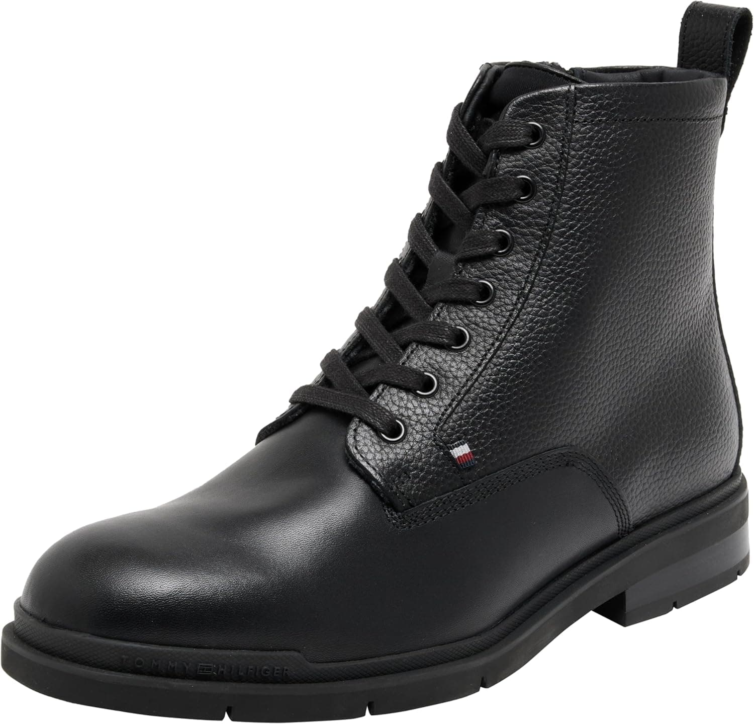 Tommy Hilfiger Botas de pele de cano baixo para homem