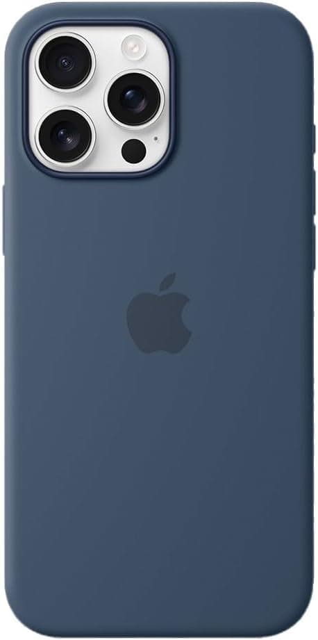 Apple Capa de silicone com MagSafe para iPhone 16 Pro MAX - Azul Denim