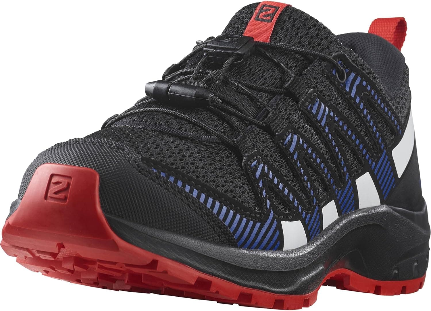 SALOMON XA Pro V8, Sapatilhas de corrida unissexo para mulher e crianças