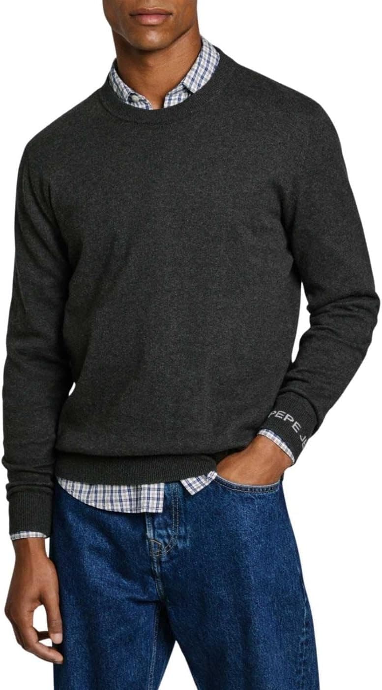 Pepe Jeans New Andre Crew Neck Camisola de malha para homem