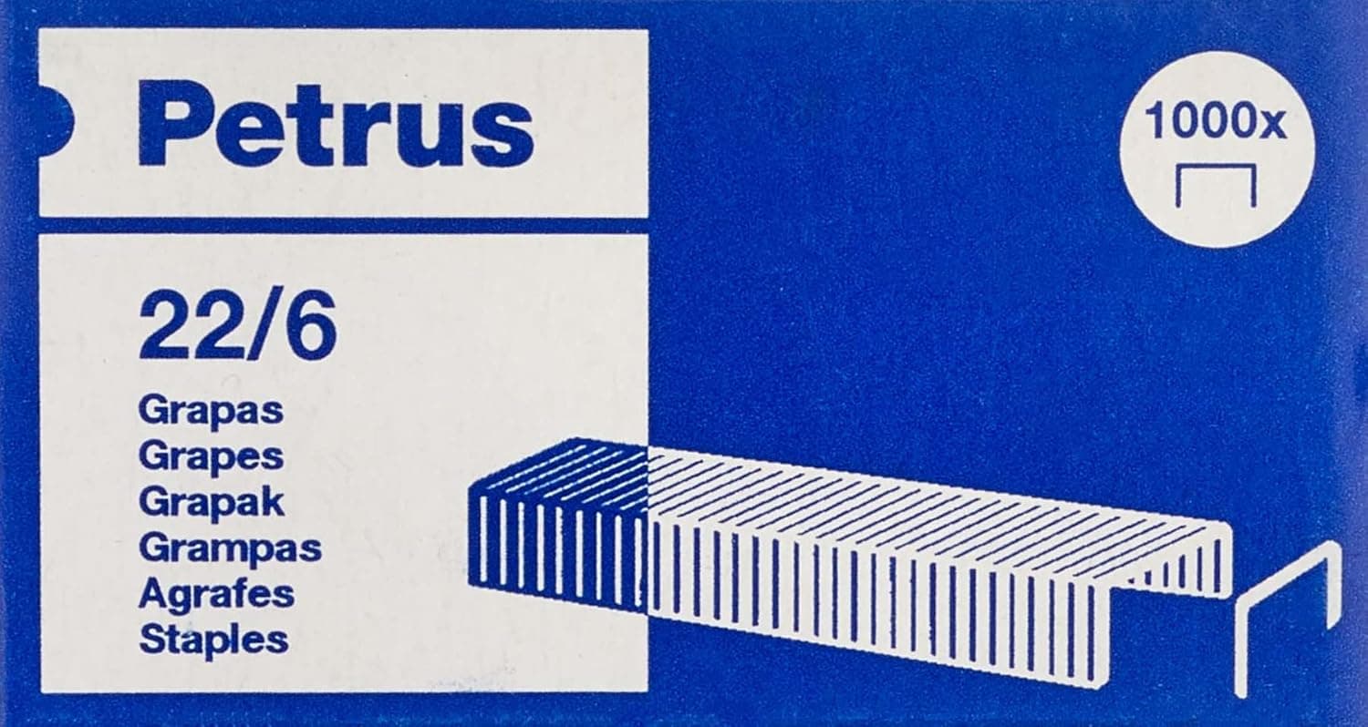 Petrus 22-6 - Agrafos, 1000 unidades