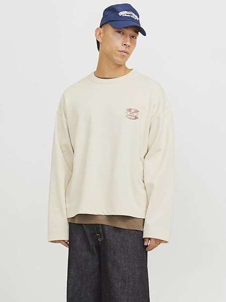 Jack & Jones Jorretiro | Sweatshirt com gola redonda para homem