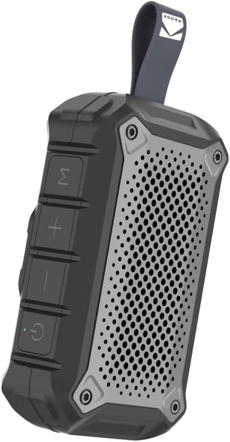 KODAK PWS-2259 | Coluna Bluetooth portátil à prova de água com 5W, som estéreo e autonomia prolongada