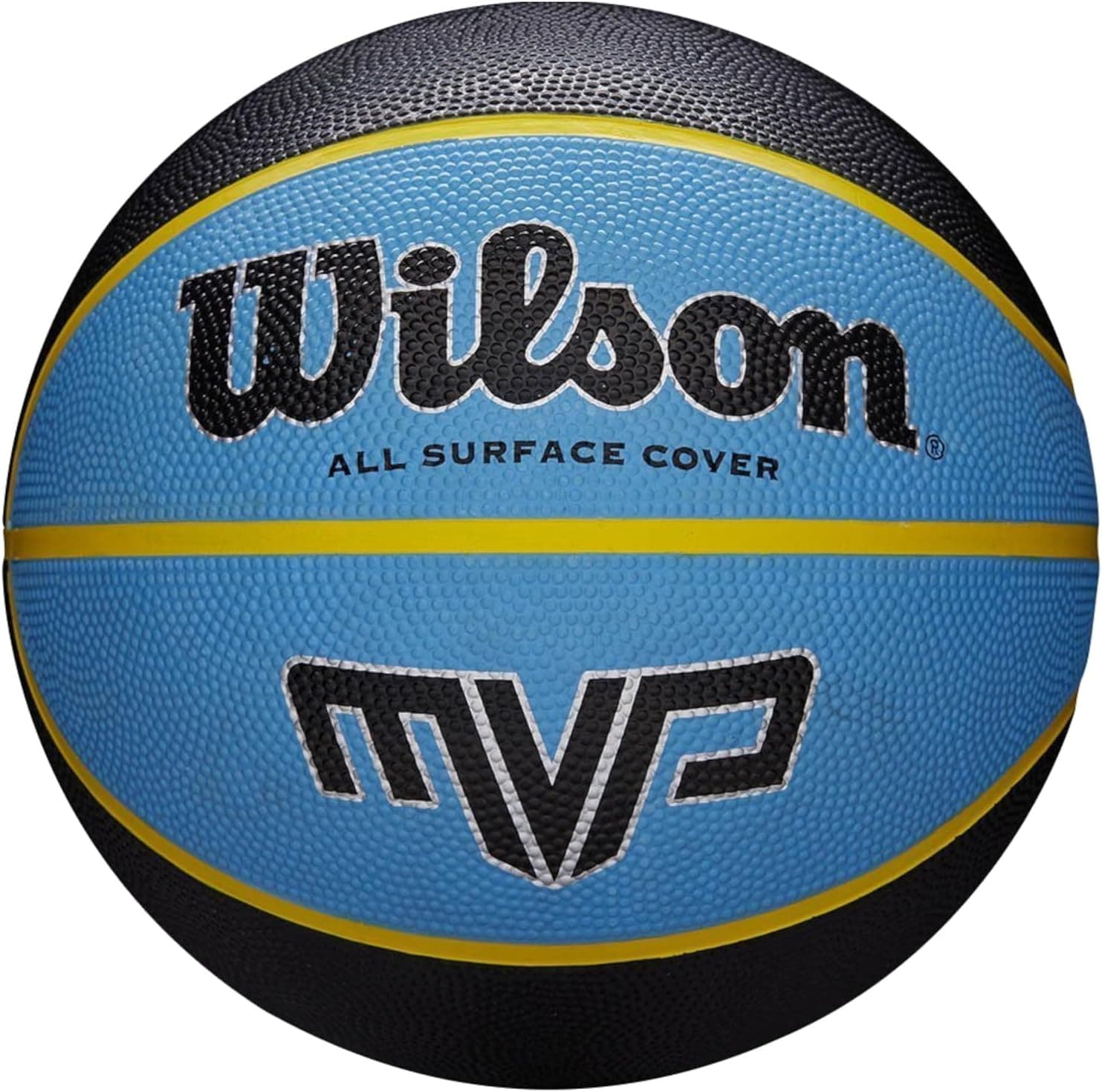 Wilson Bola de basquetebol MVP borracha interior e exterior