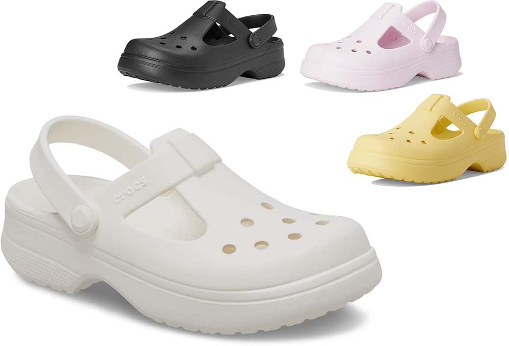 Crocs Classic Mary Jane Clog K Tamancos unissexo para mulher e crianças