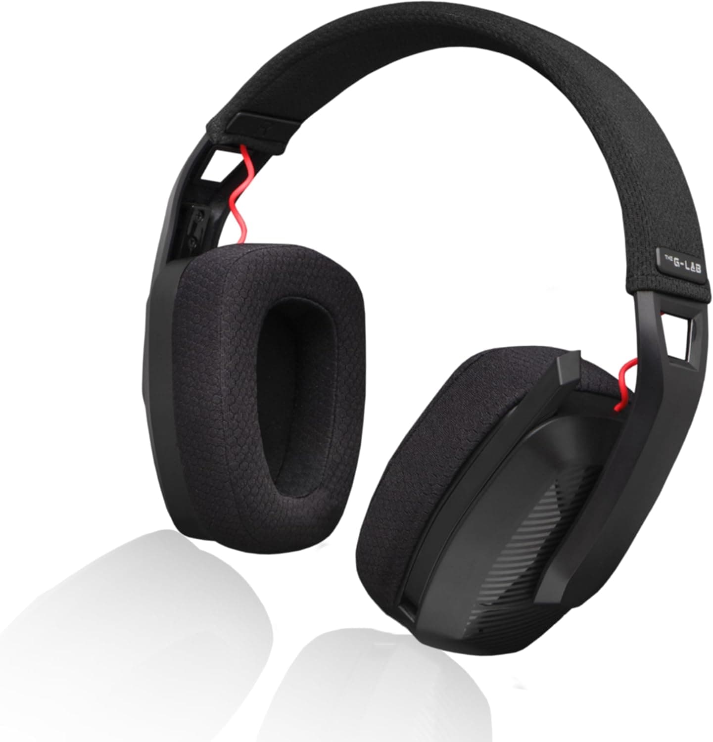 The G-Lab - Korp Platinium - Capacetes Gaming sem fios PC/PS4/PS5, auriculares Gaming triplo modo Bluetooth/2,4 Ghz/com cabo, áudio estéreo, baixa atenção, duração 45 h, novo