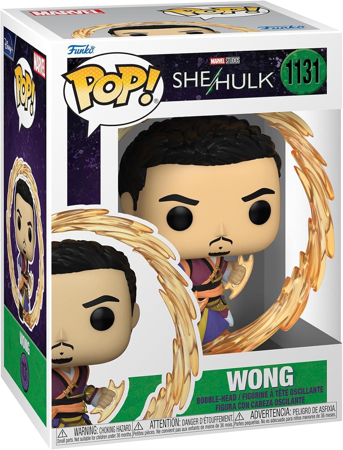 Funko Pop! Vinyl: Marvel - She-Hulk - Wong - Figura de vinil colecionável - ideia de presente - Mercadoria oficial 