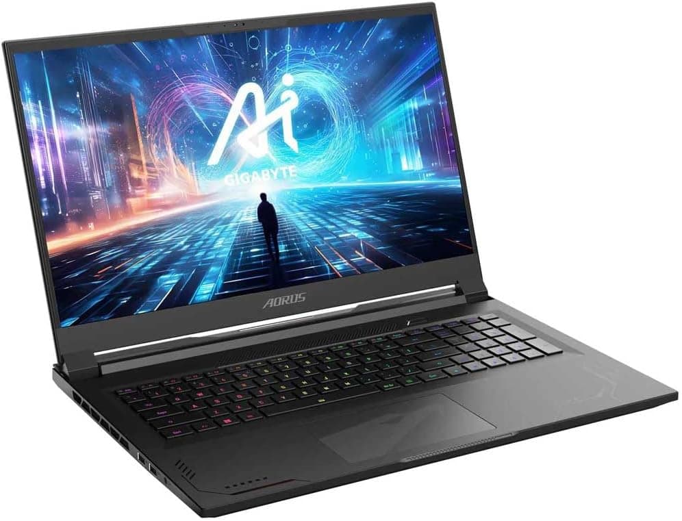 Gigabyte Portátil Gaming AORUS 17X AXG-64ES665SH 17,3" 32 GB RAM 2 TB SSD NVIDIA GeForce RTX 4080