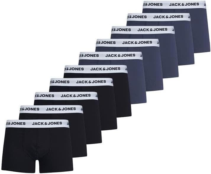 Jack & Jones Boxers para homem, pack de 10