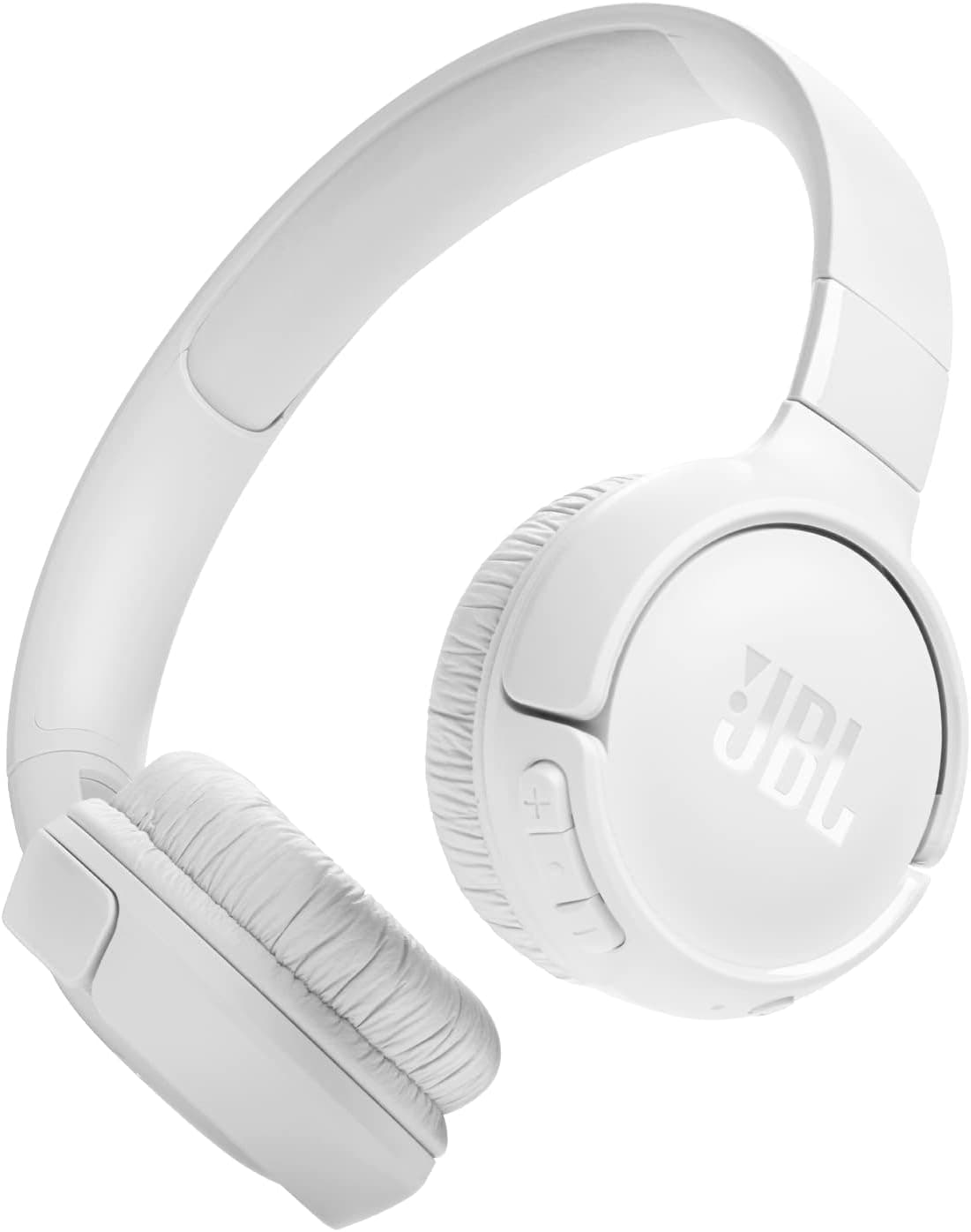 JBL Auriculares Tune 520 BT, sem fios por Bluetooth, 57 horas de reprodução com JBL Pure Bass, dobráveis, branco