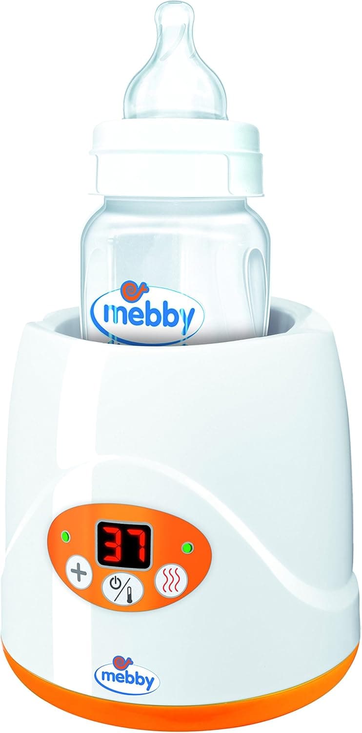 Mebby 95135 Aquecedor de biberões elétrico com ecrã LCD