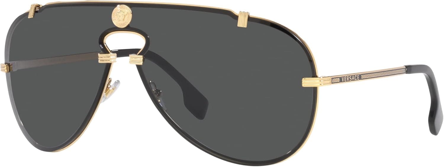 Versace 0VE2243 43 100287 óculos de sol, unissexo-adulto, multicolorido (colorido), tamanho único