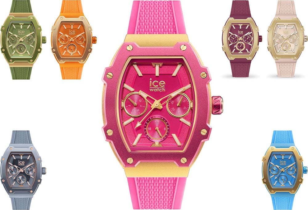 ICE-WATCH - Ice boliday - Relógio para mulher com correia de silicone (S)
